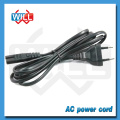 2 Pin European AC Power Cord with C8 Cord